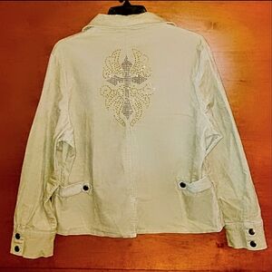 Retro Corduroy Blazer Jacket